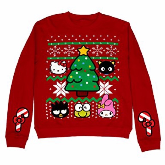 sweaters sanrio hello kitty christmas sweater poshmark hello kitty christmas sweater